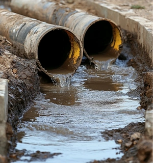 French drain installation for residential drainage in Los Angeles
