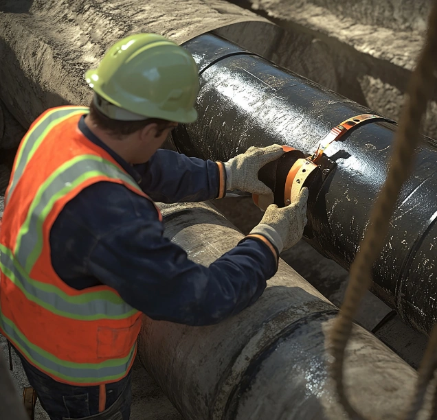 Residential drainage system installation at a Los Angeles property