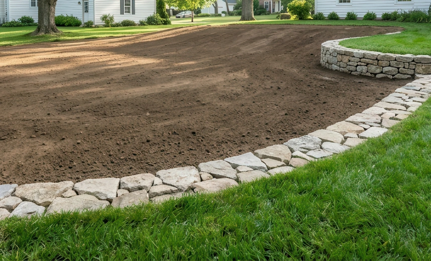 Grading and drainage improvements for residential property in Los Angeles